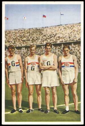 Muhlen Franck - 'Olympia 1936 Berlin S14' - Great Britain 4 xx 400m (1936)