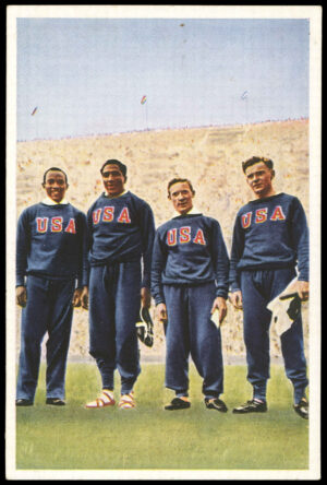 Muhlen Franck - 'Olympia 1936 Berlin S14' - Jesse Owens (USA) 4 x 400m (1936)