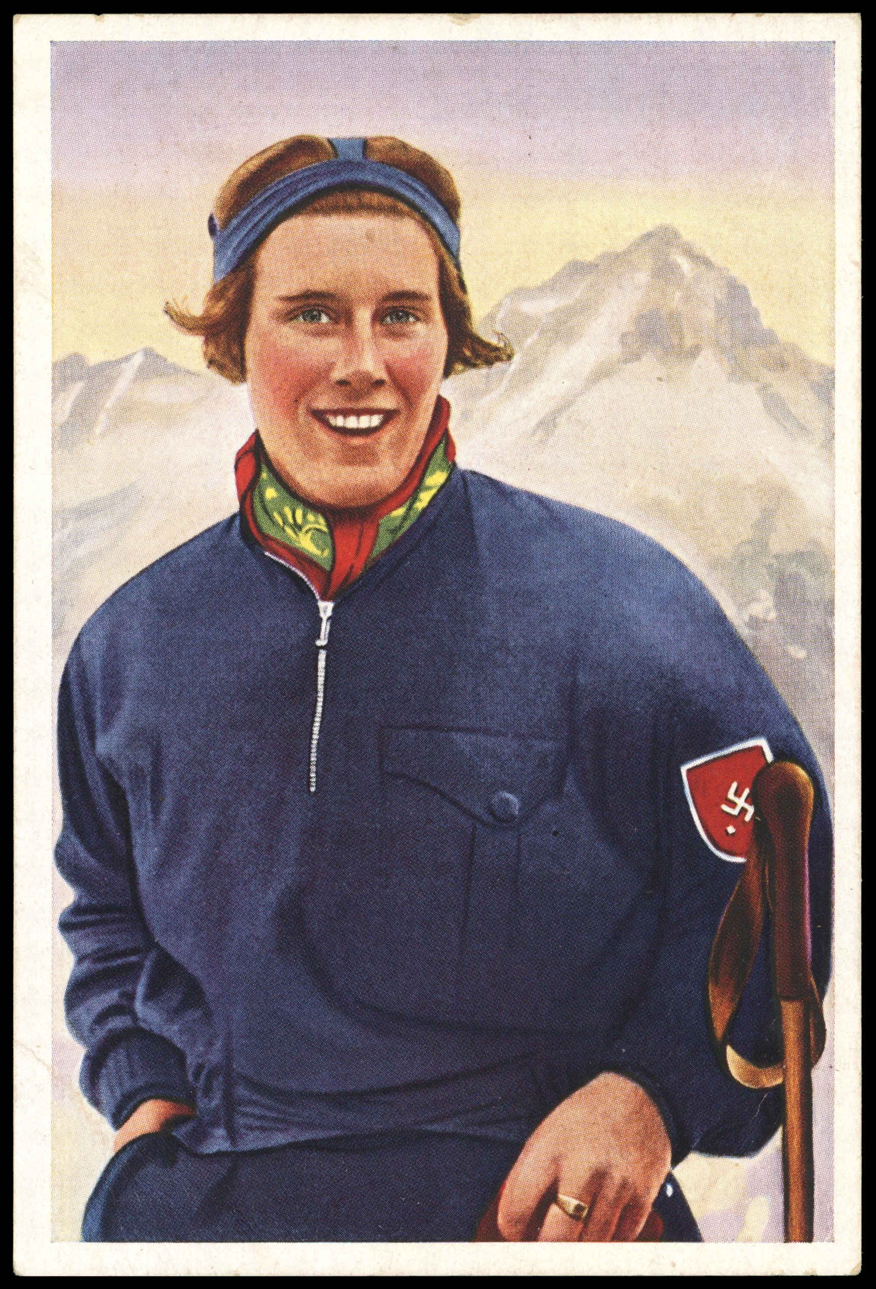 Muhlen Franck - 'Christi Cranz (Deutschland)' - Olympia 1936 Berlin S7 Muhlen Franck - 'Christi Cranz (Deutschland)' - Olympia 1936 Berlin S7