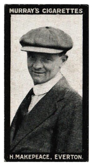 Murray - 'Cricketers & Footballers (Series H)' - Card #15 - H. Makepeace (Everton) Murray - 'Cricketers & Footballers (Series H)' - Card #15 - H. Makepeace (Everton)