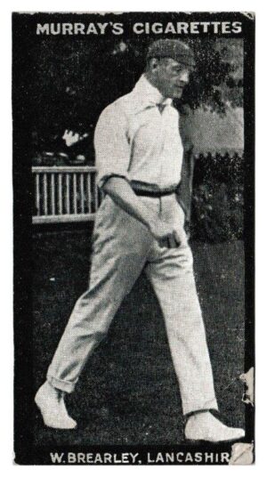Murray - 'Cricketers & Footballers (Ser. H. A)' - (c1912) - W. Brearley (Lancs)