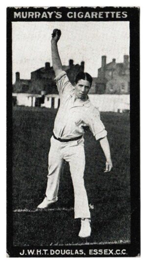 Murray - 'Cricketers & Footballers (Ser. H. A)' - (c1912) - J.W.H.T. Douglas (Essex)