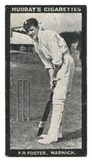 Murray - 'Cricketers & Footballers (Series H)' (c1912) - F.R. Foster (Warks)