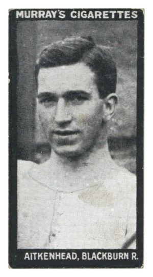 Murray - 'Footballers (Series J)' (c1904) - Aitkenhead (Blackburn Rovers)