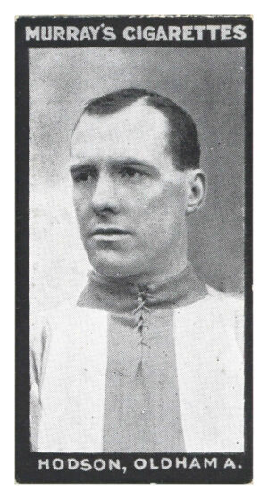 Murray - 'Footballers (Series J)' (c1904) - Hodson (Oldham Atheltic)