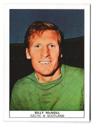 Nabisco - 'Footballers' (1970) - Card #13 - Billy McNeill (Celtic)