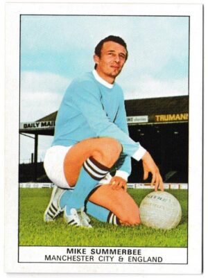 Nabisco - 'Footballers' (1970) - Card #15 - Mike Summerbee (Manchester City)