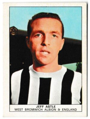 Nabisco - 'Footballers' (1970) - Card #16 - Jeff Astle (West Bromwich Albion)