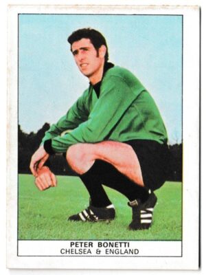 Nabisco - 'Footballers' (1970) - Card #20 - Peter Bonetti (Chelsea)