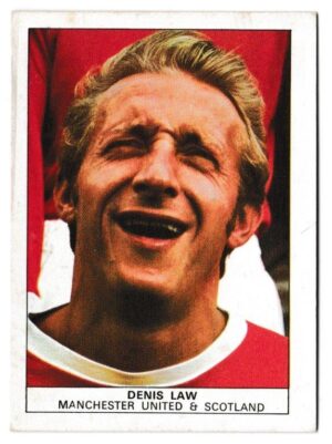 Nabisco - 'Footballers' (1970) - Card #5 - Denis Law (Manchester United)