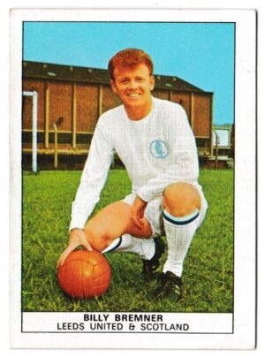 Nabisco - 'Footballers' (1970) - Card #6 - Billy Bremner (Leeds United)