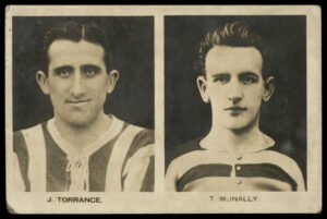 Nelson Lee - 'Footballers' (1922) - McInally (Celtic) & Torrance (Fulham) Nelson Lee - 'Footballers' (1922) - McInally (Celtic) & Torrance (Fulham)
