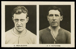 Nelson Lee - 'Footballers' (1922) - Meikeljohn (Rangers) & Hutchins (Arsenal) Nelson Lee - 'Footballers' (1922) - Meikeljohn (Rangers) & Hutchins (Arsenal)