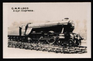 Nelson Lee - 'Modern British Locomotives' (1922) - Card #2 - GNR No. 1471 Nelson Lee - 'Modern British Locomotives' (1922) - Card #2 - GNR No. 1471