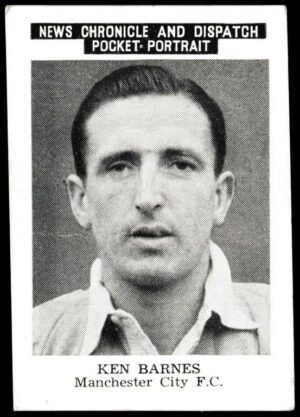 News Chronicle - 'Manchester City FC' - Card #1 - Ken Barnes