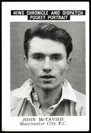 News Chronicle - 'Manchester City FC' - Card #11 - Jock McTavish