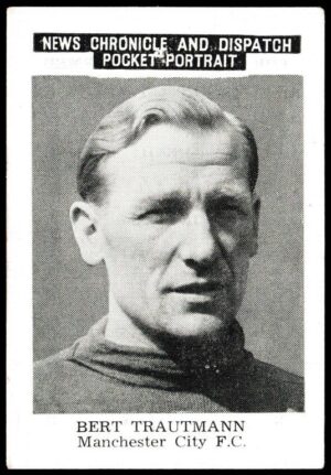 News Chronicle - 'Manchester City FC' - Card #15 - Bert Trautmann