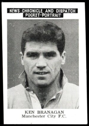 News Chronicle - 'Manchester City FC' - Card #2 - Ken Branagan