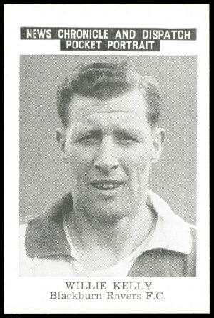 News Chronicle - 'Pocket Portrait (Blackburn Rovers - a)' (1955) - Wille Kelly