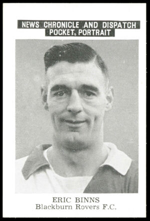 News Chronicle - 'Pocket Portrait (Blackburn Rovers - a)' (1955) - Eric Binns
