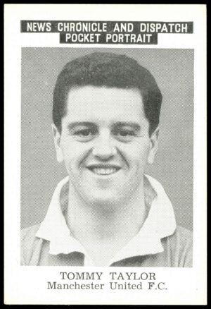 News Chronicle - 'Manchester United' (1955) - Tommy Taylor