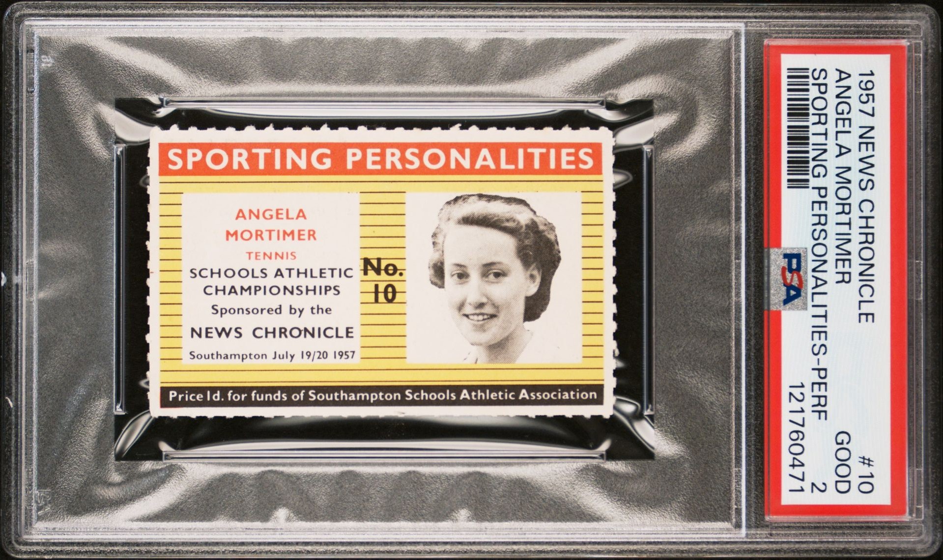 News Chronicle - 'Sporting Personalities' (1957) - Angela Mortimer (Tennis) **PSA2** News Chronicle - 'Sporting Personalities' (1957) - Angela Mortimer (Tennis) **PSA2**