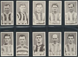 Nostalgia Reprints - 'Laceys Footballers (c1925)'  Complete Set (2001)