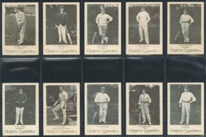 Nostalgia Reprints - 'Ogdens Cricketers & Sportsmen (c1898)'  Complete Set (2001)
