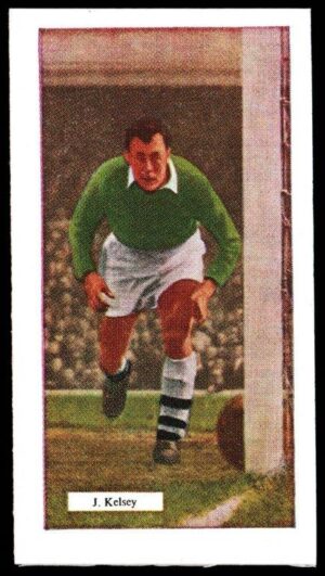 N.S.S. - 'Famous Footballers' (1958) Jack Kelsey (Arsenal)