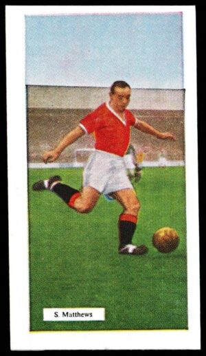N.S.S. - 'Famous Footballers' (1958) Stan Matthews (Blackpool)