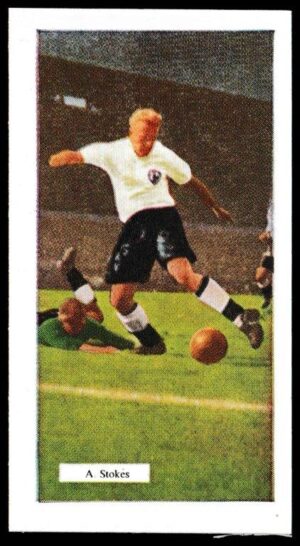 N.S.S. - 'Famous Footballers' (1958) Alf Stokes (Spurs)