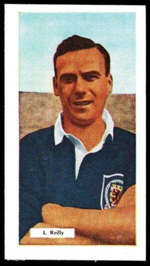 N.S.S. - 'Famous Footballers' (1958) Lawrie Reilly (Hibernian)