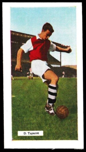 N.S.S. - 'Famous Footballers' (1958) Derek Tapscott (Arsenal)