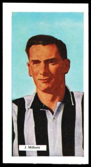N.S.S. - 'Famous Footballers' (1958) Jackie Milburn (Newcastle)