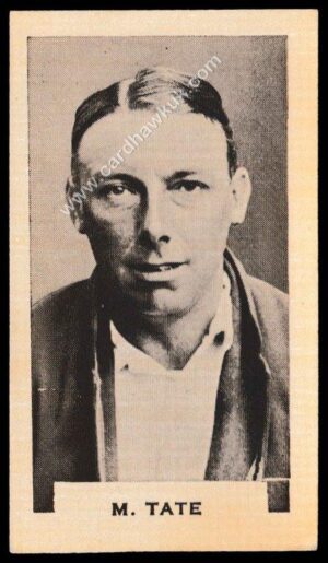 Connell's - 'Prominent Cricketers' (1934) - M. Tate (Sussex)