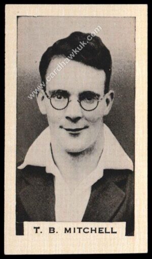 Connell's - 'Prominent Cricketers' (1934) - T.B. Mitchell (Derbyshire)