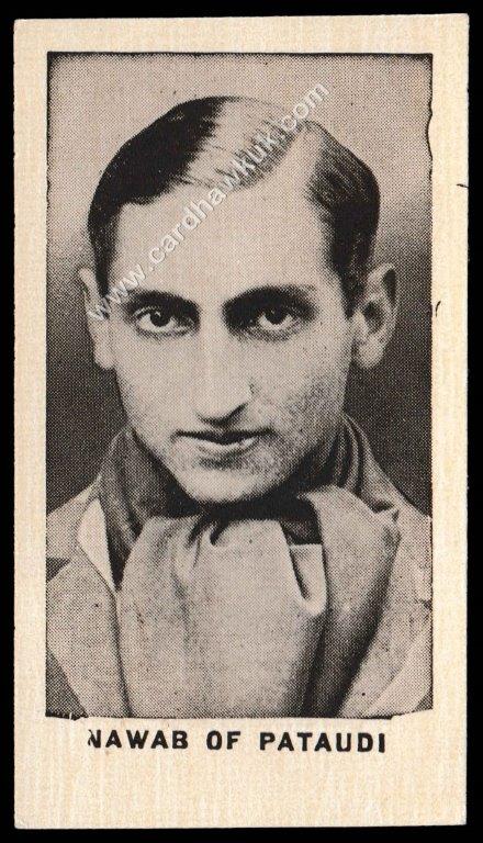 Connell's - 'Prominent Cricketers' (1934) - Nawab of Pataudi (Worcs) Connell's - 'Prominent Cricketers' (1934) - Nawab of Pataudi (Worcs)