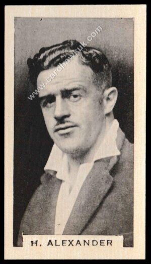 Connell's - 'Prominent Cricketers' (1934) - H. Alexander (Victoria)