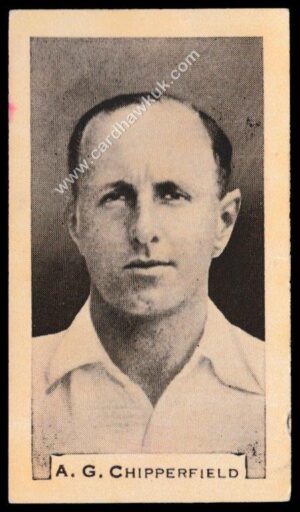 Connell's - 'Prominent Cricketers' (1934) - A.G. Chipperfield (New South Wales) Connell's - 'Prominent Cricketers' (1934) - A.G. Chipperfield (New South Wales)