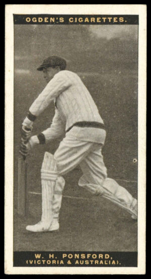 Ogden's - 'Australian Test Cricketers 1928-29' (1928) - #27 - W.H. Ponsford (Victoria)