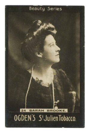 Ogden's - 'Beauty Series (St. Julien)' (1900) - Sarah Brooke