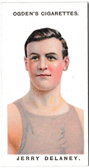 Ogden's - 'Boxers' (1915) - Card #37 - Jerry Delaney