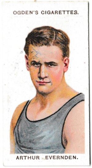 Ogden's - 'Boxers' (1915) - Card #42 - Arthur Evernden