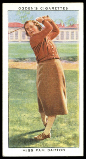 Ogden's - 'Champions of 1936' (1936) - Mis Pam Barton (Golf)
