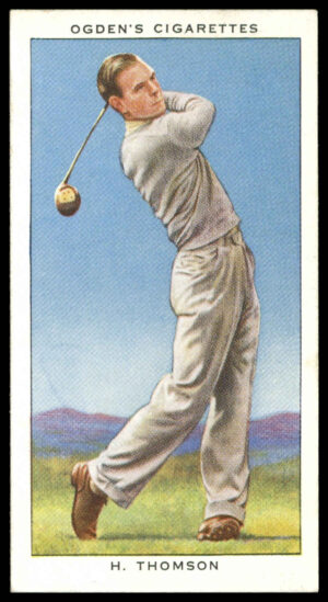 Ogden's - 'Champions of 1936' (1936) - H. Thomson (Golf)