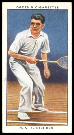 Ogden's - 'Champions of 1936' (1936) - R.C.F. Nichols (Badminton)