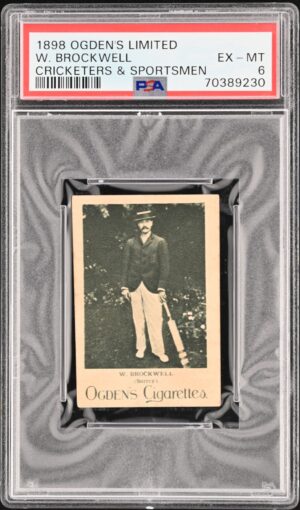 Ogden's - 'Cricketers & Sportsmen' (c1898) - W. Brockwell (Surrey) **PSA6**