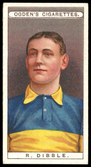 Ogden's - 'Famous Footballers' (1908) - R. Dibble (Bridgwater Albion)