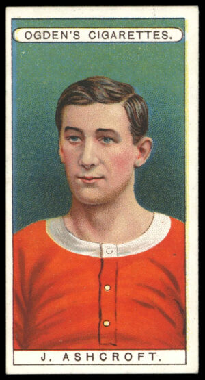 Ogden's - 'Famous Footballers' (1908) - J. Ashcroft (Woolwich Arsenal)