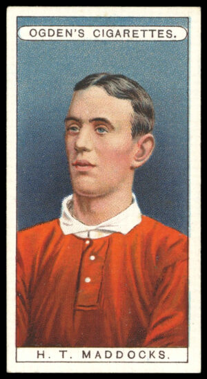 Ogden's - 'Famous Footballers' (1908) - H.T. Maddocks (London Welsh)